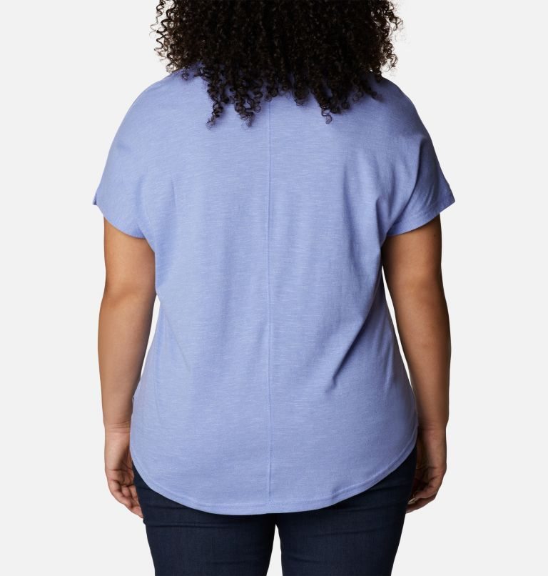 Women's Columbia Cades Cape T Shirts Lavender | Plus Size CA-GC41L